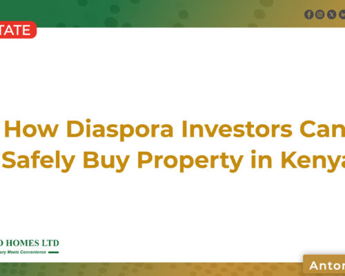 How Diaspora Investors Can Safely Buy Property in Kenya
